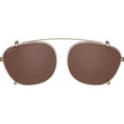 CLIP ON EGON S, Shiny White Gold-Mineral Polarized Drivers Gradient Cat 2 to 3 B4, hi-res image number null